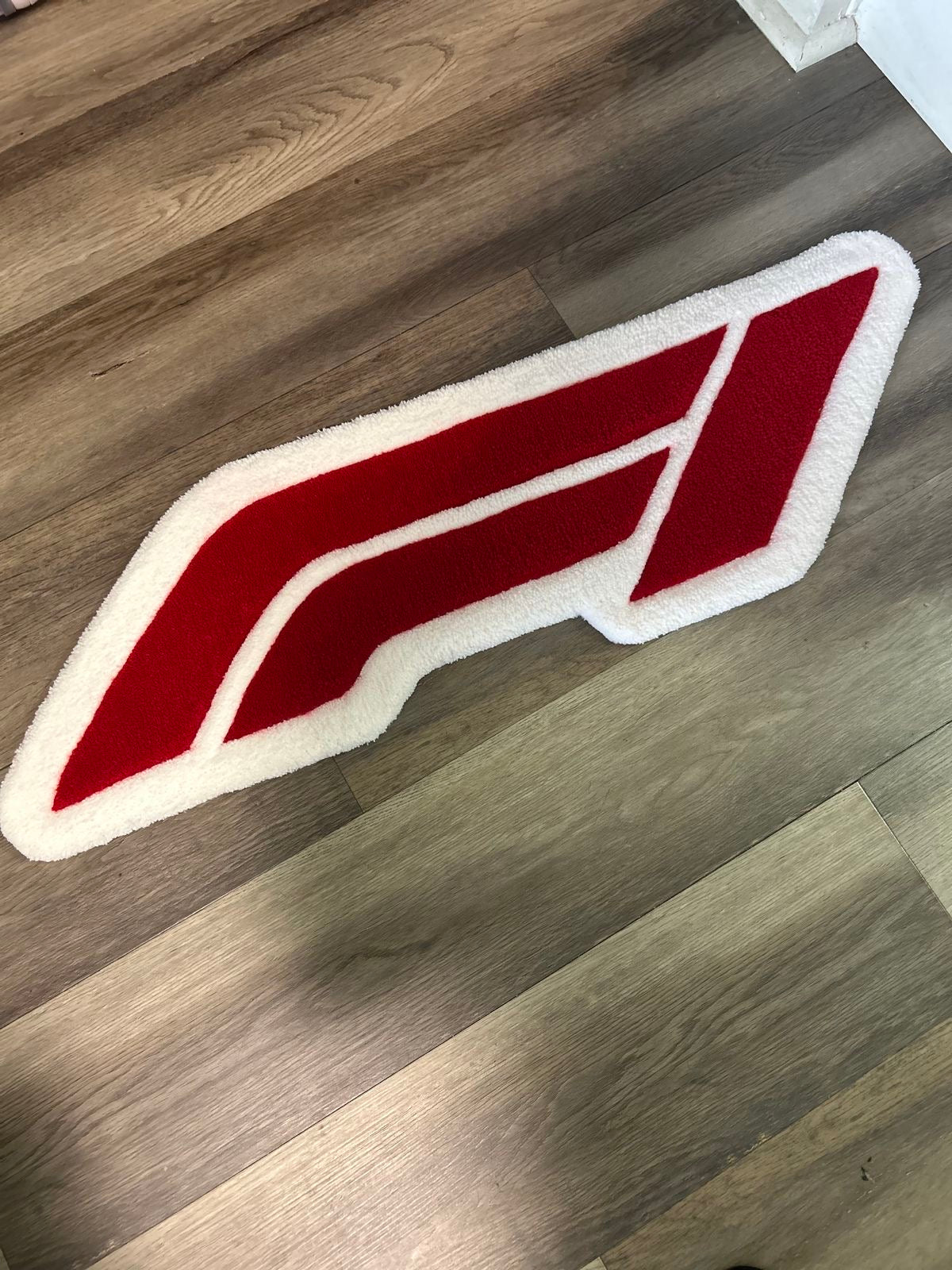 F1 Logo Hand Tufted Rug mat